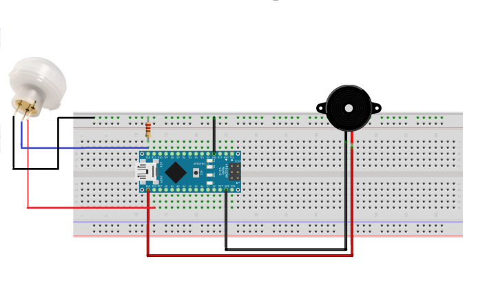 How to interface Panasonic PIR sensor with Arduino